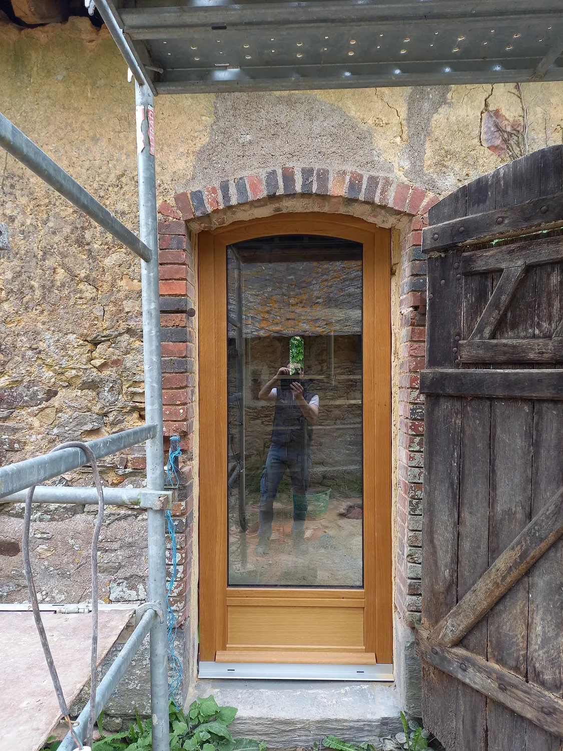 pose de bardage bois craon