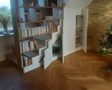 pose de terrasse bois Martigné-Ferchaud-5